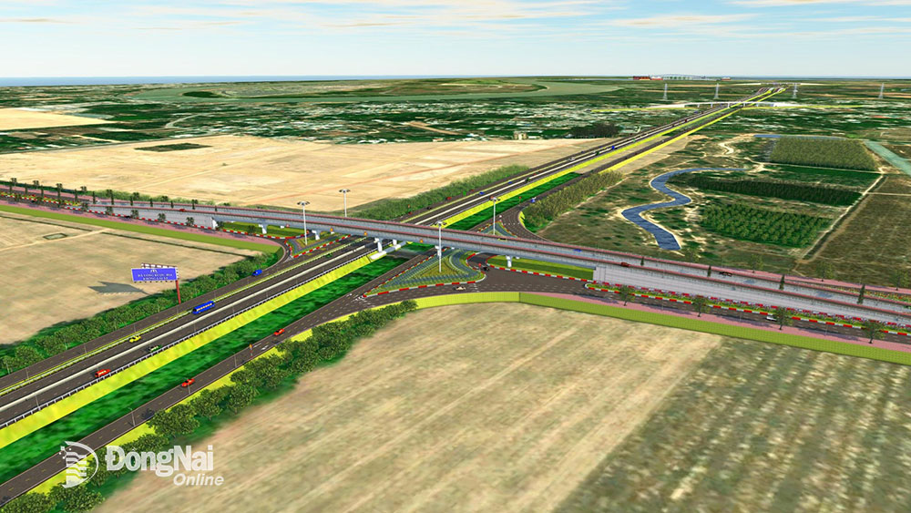 Phối cảnh đường vành đai 3 - TP.HCM đoạn qua Đồng Nai