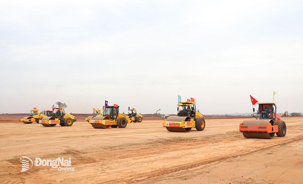 Đồng Nai đã hoàn thành bàn giao mặt bằng toàn bộ diện tích hơn 2,5 ngàn ha phục vụ dự án Đầu tư xây dựng sân bay Long Thành giai đoạn 1. Ảnh: P.Tùng
