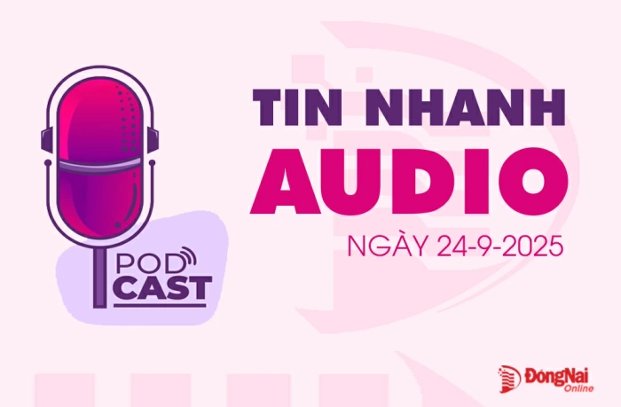 Tin nhanh audio 24-9: Khởi công, động thổ 8 dự án chào mừng Đại hội Đại biểu Đảng bộ tỉnh Đồng Nai lần thứ I; Đồng Nai đề nghị 4 doanh nghiệp khẩn trương di dời khỏi Khu công nghiệp Biên Hòa 1…