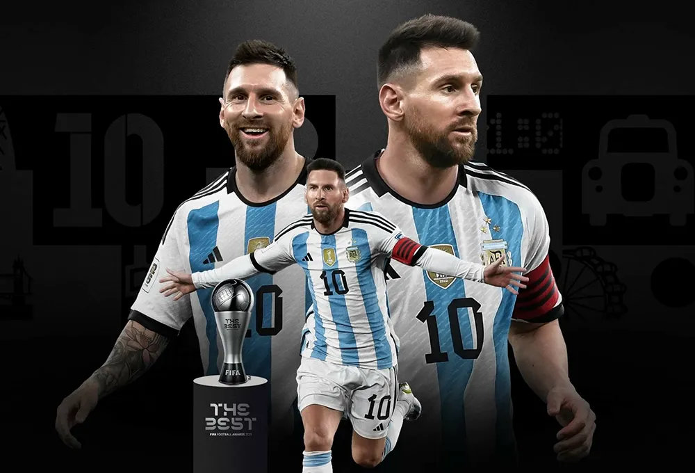 Siêu sao Lionel Messi một lần nữa được xướng tên giành giải cao quý FIFA The Best 2023 dành cho Nam cầu thủ xuất sắc nhất