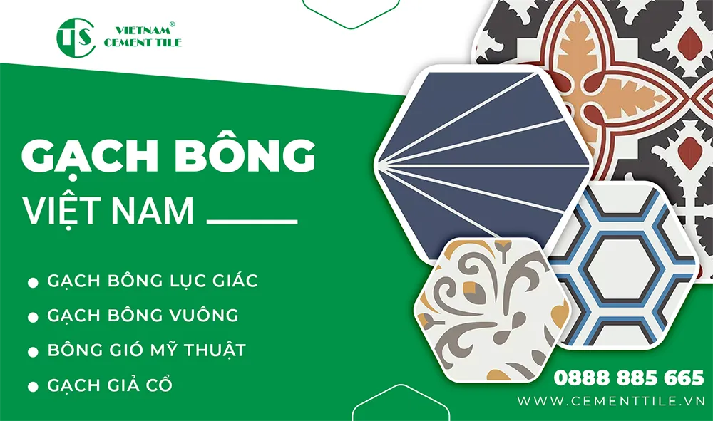 Công ty TNHH Gạch Bông là đơn vị hàng đầu chuyên sản xuất và cung cấp sản phẩm gạch bông