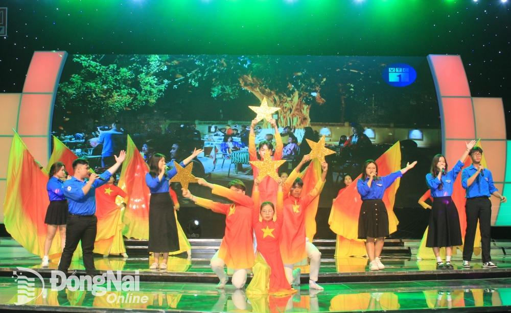 Một tiết mục tham gia vòng chung kết liên hoan giai điệu sinh viên tỉnh Đồng Nai lần thứ IV năm 2024