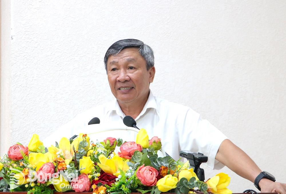 Phó bí thư Thường trực Tỉnh uỷ Hồ Thanh Sơn phát biểu chỉ đạo tại hội nghị