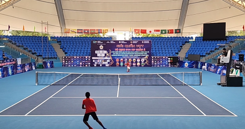 Giải Quần vợt vô địch U14 ITF châu Á khai mạc ngày 7-1. Ảnh: BTC

