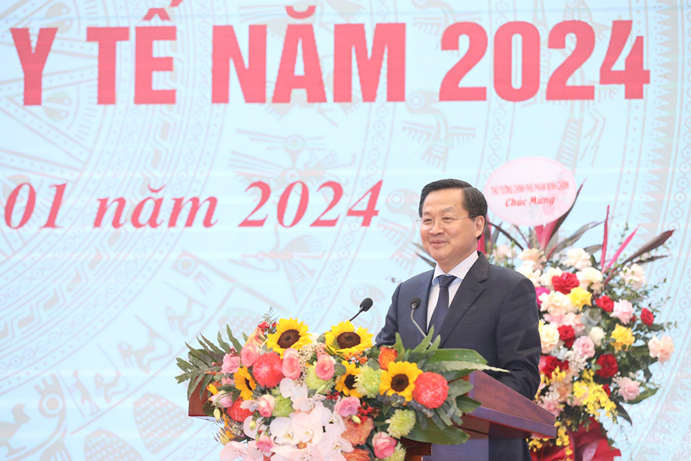 Phó Thủ tướng Chính phủ Lê Minh Khái chỉ đạo tại hội nghị