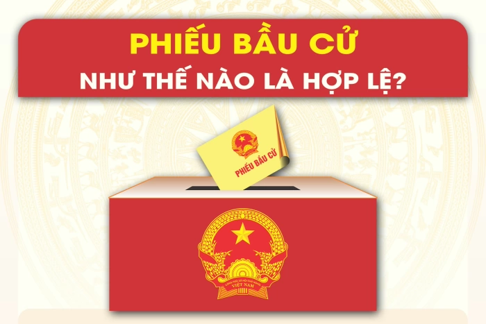 [Infographic] Phiếu bầu cử như thế nào là hợp lệ?