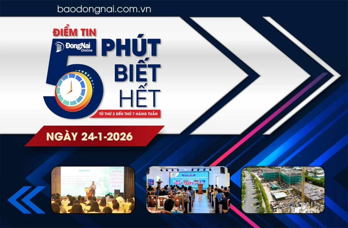 Điểm tin '5 phút biết hết' sáng 24-1: Đại hội đại biểu toàn quốc lần thứ XIV của Đảng thành công rất tốt đẹp