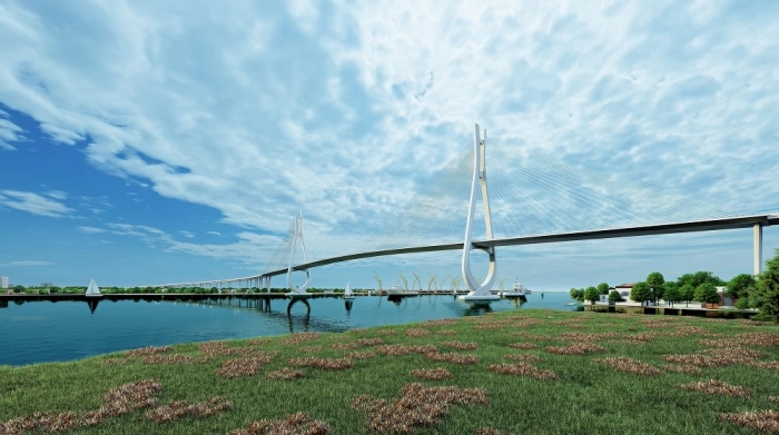 [Chùm ảnh] Kiến trúc cầu Cát Lái với ý tưởng ‘vươn tầm cao mới’