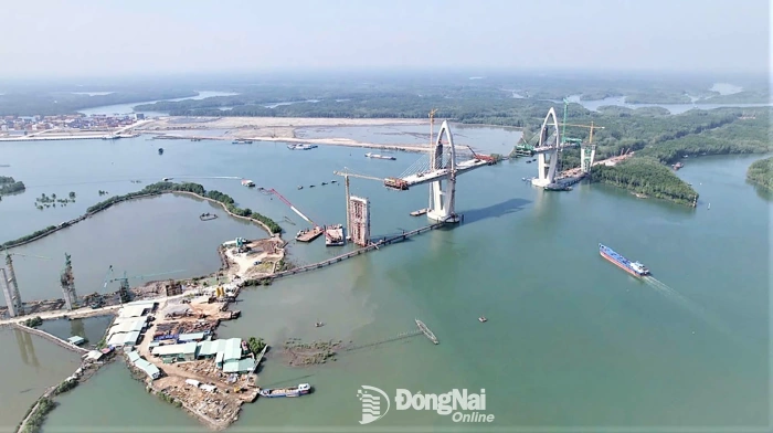 [Chùm ảnh] Cầu Phước An nối Thành phố Hồ Chí Minh với Đồng Nai sau hơn 2,5 năm thi công