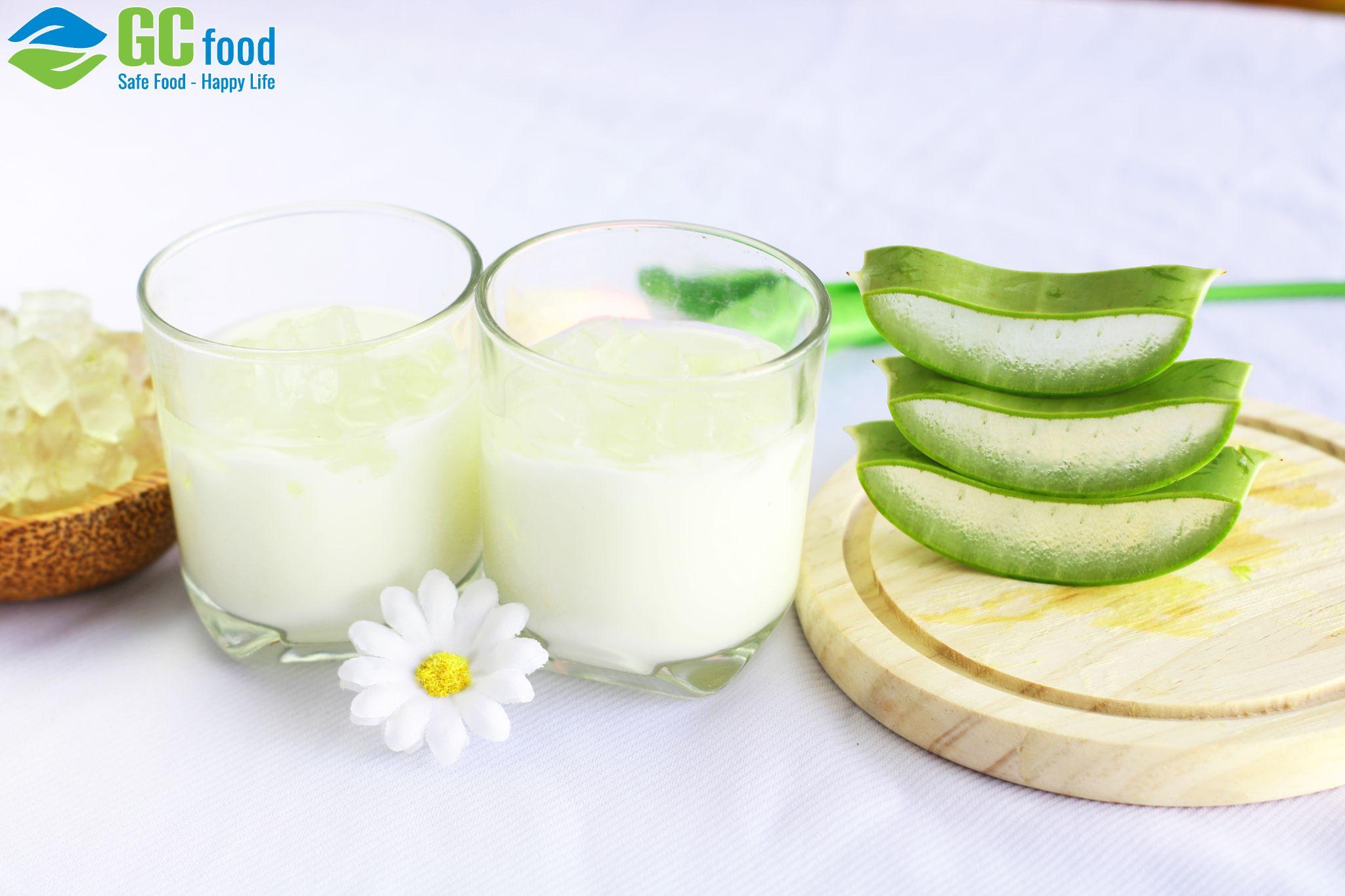 Sữa chua nha đam sẽ sánh mịn hơn nếu được nấu và ủ đúng nhiệt độ.