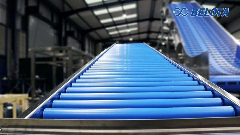 Băng tải con lăn được ứng dụng rộng rãi trong hầu hết các mô hình kho bãi và trung tâm phân phối nhờ.