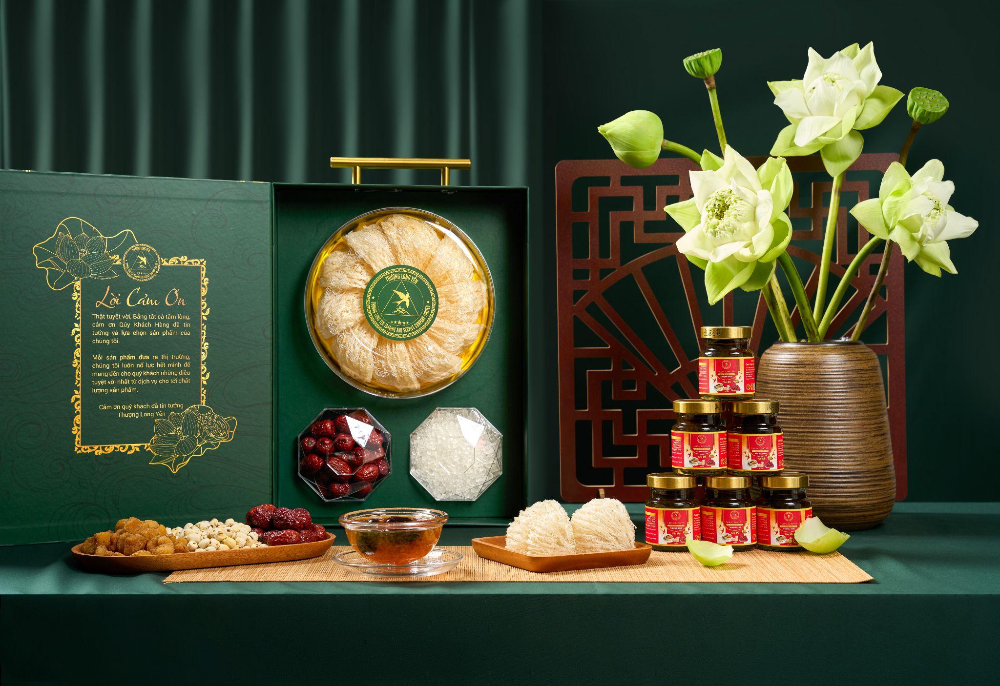 Các sản phẩm của Thượng Long Yến chất lượng, mẫu mã bắt mắt hợp thị hiếu khách hàng.