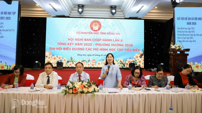 Commending 156 exemplary learning models in Dong Nai province