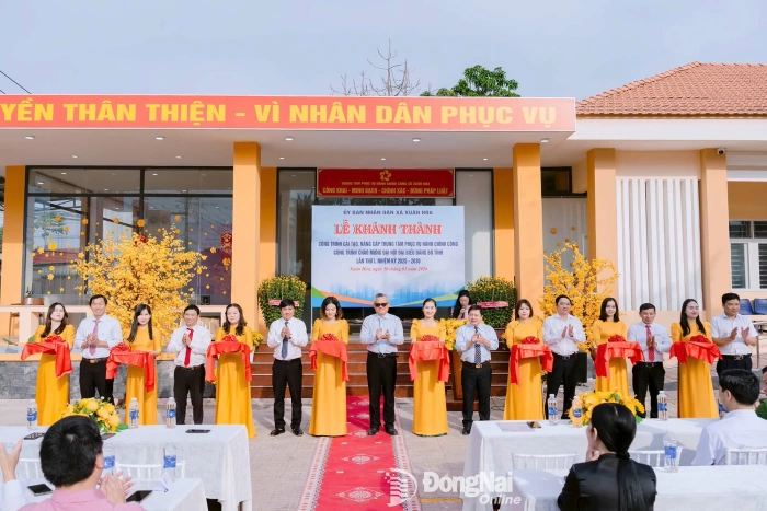 Xã Xuân Hòa khánh thành Trung tâm Phục vụ Hành chính công