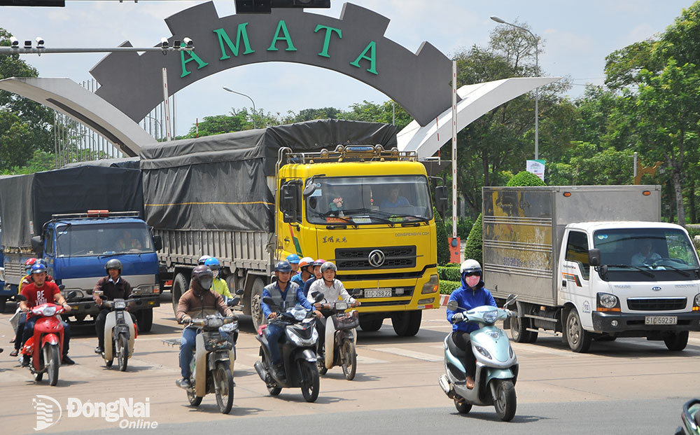 Khu công nghiệp Amata (TP.Biên Hòa). Ảnh: H.Lộc