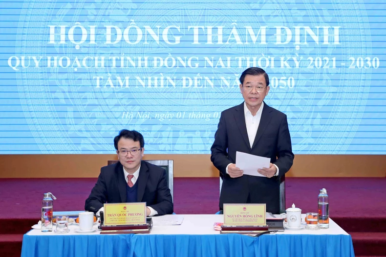 Bí thư Tỉnh ủy Đồng Nai Nguyễn Hồng Lĩnh phát biểu tại hội nghị.