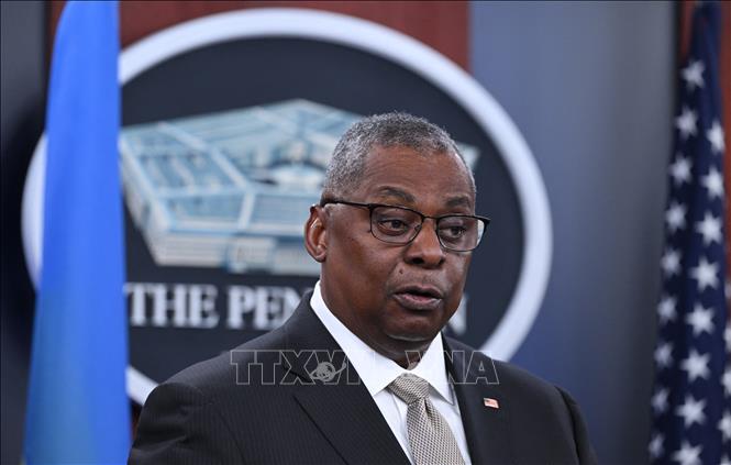 Bộ trưởng Quốc phòng Mỹ Lloyd Austin. Ảnh: AFP/TTXVN