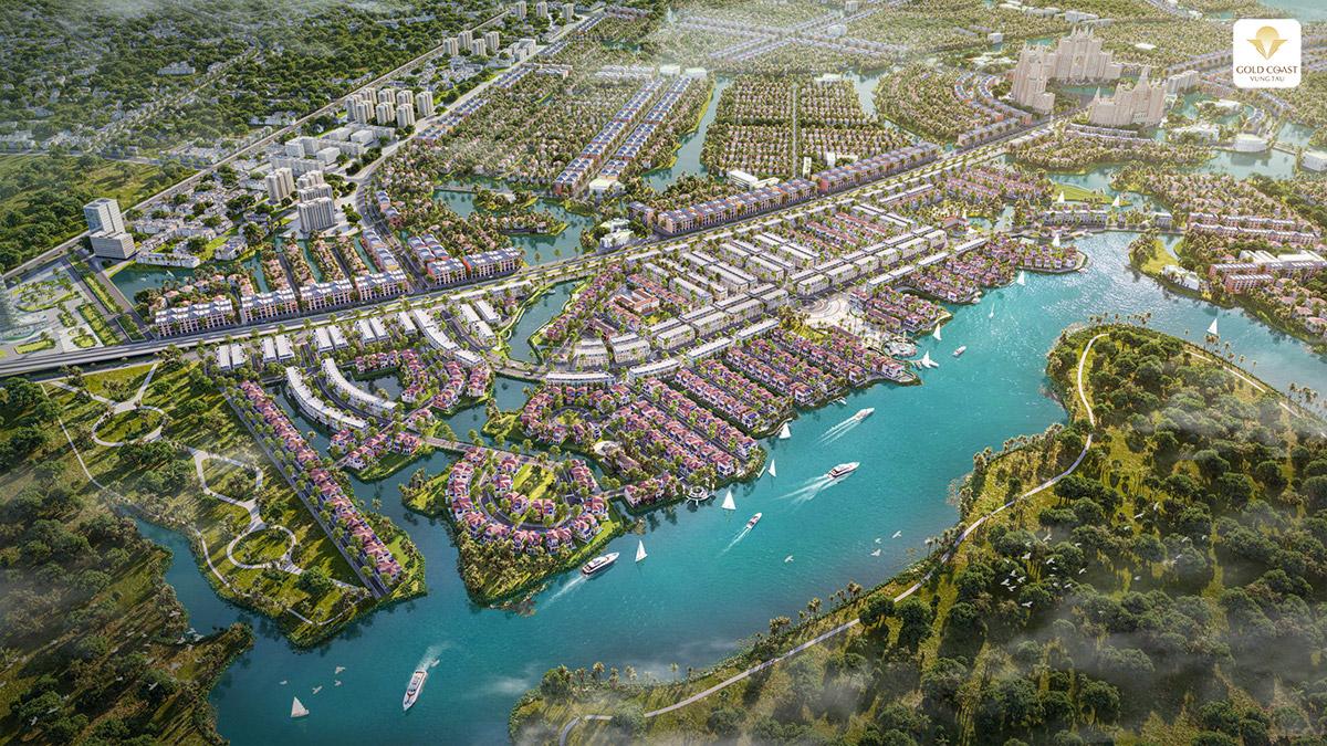 Phối cảnh dự án Gold Coast Vũng Tàu.