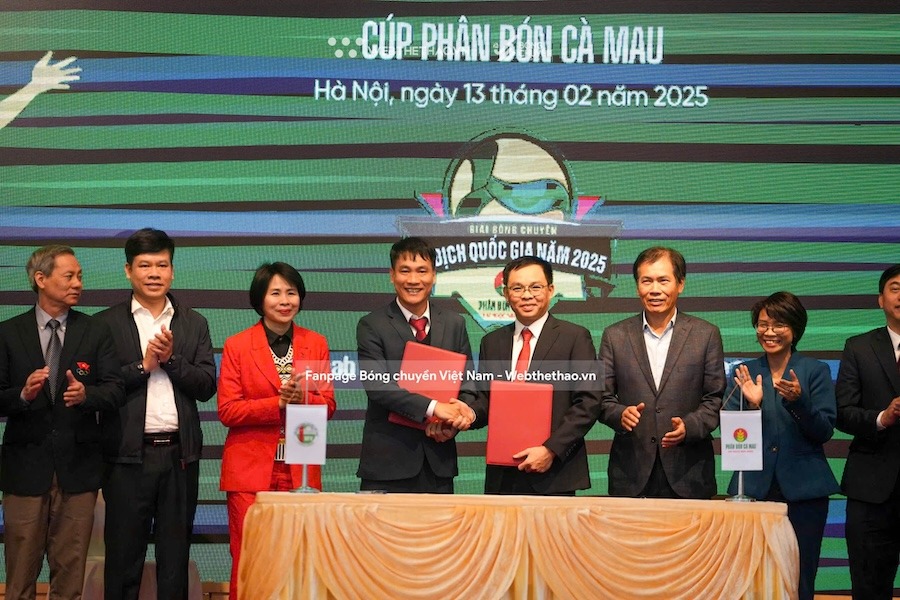 Giải bóng chuyền vô địch quốc gia 2025 có nhà tài trợ mới, tổng giải thưởng hơn 2,2 tỷ đồng