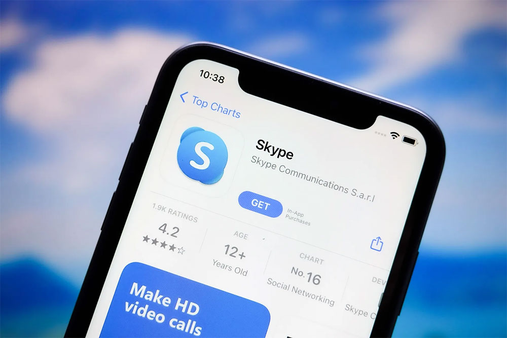 Phần mềm Skype của Microsoft sẽ ngừng hoạt động từ ngày 5-5. Ảnh: Getty Images