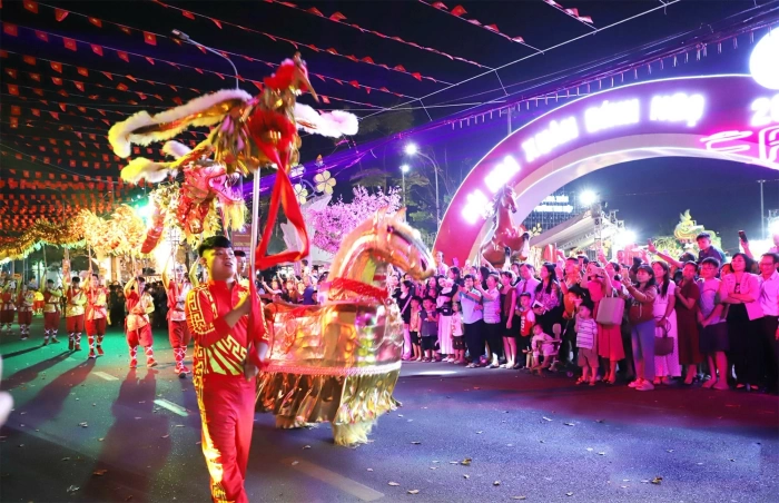 Rộn ràng Lễ khai mạc Hội hoa xuân phường Tam Hiệp 2026