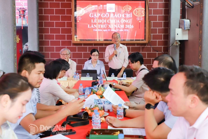 Từ 25-2 đến 1-3 sẽ diễn ra Lễ hội chùa Ông năm 2026