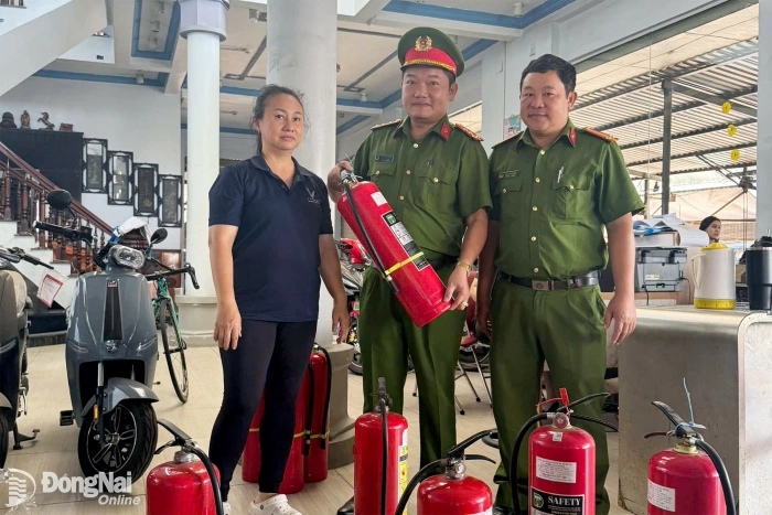 Tuyên truyền, kiểm tra phòng cháy tại các xã đông công nhân cư trú