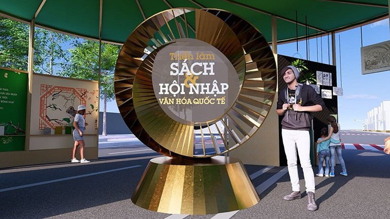 The Books and Integration exhibition area. (Photo: Organizing Committee)