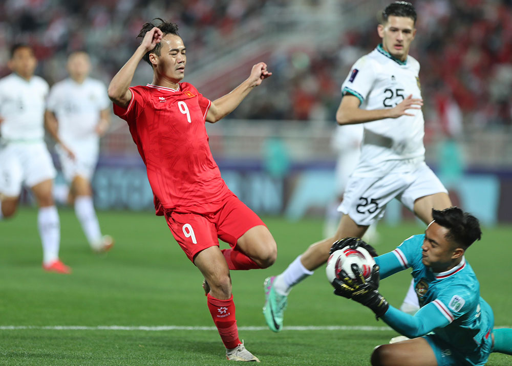 Mục tiêu của đội tuyển Việt Nam trong 2 trận gặp Indonesia là 4 điểm.