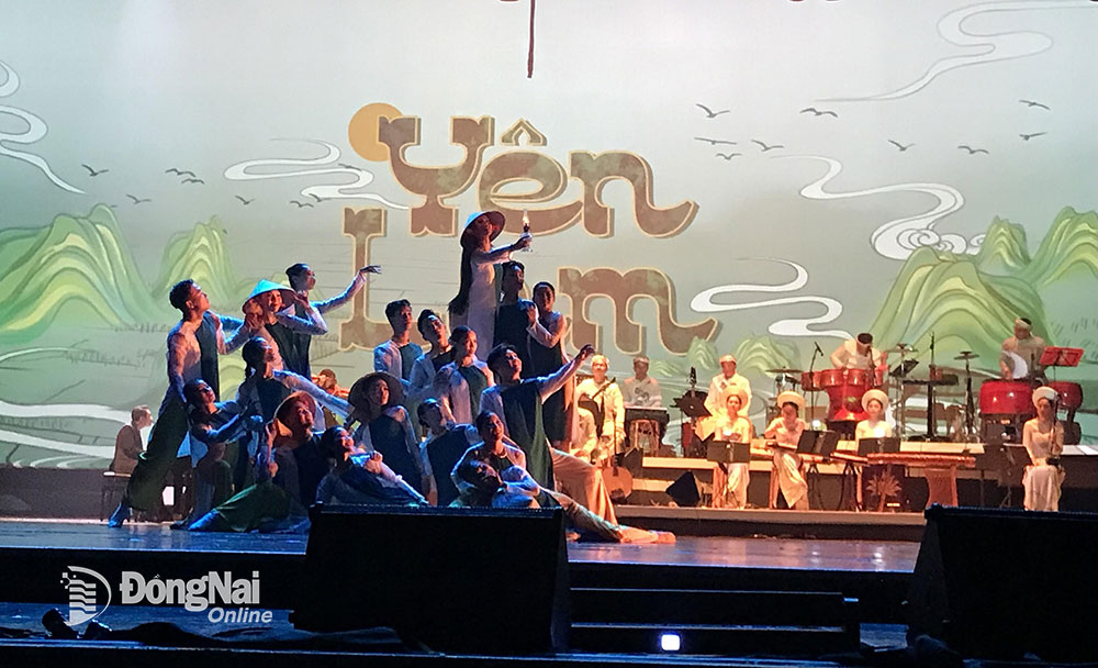 Vở diễn Yên Lam trong Lễ hội múa dân gian đương đại 2023 tại Thành phố Hồ Chí Minh. Ảnh: Nguyên Thơ