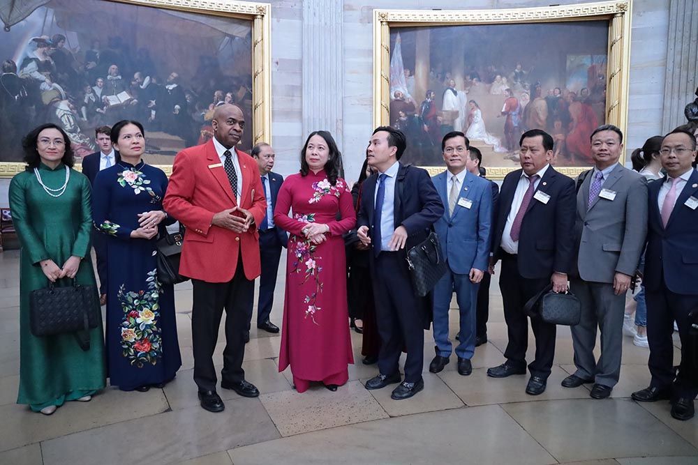 Phó chủ tịch nước Võ Thị Ánh Xuân gặp Chủ tịch thường trực Thượng viện Hoa Kỳ Patty Murray