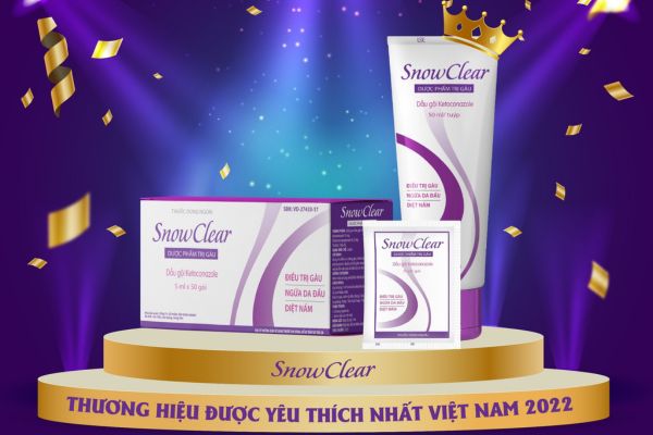 Snowclear là thương hiệu được yêu thích nhất tại Việt Nam