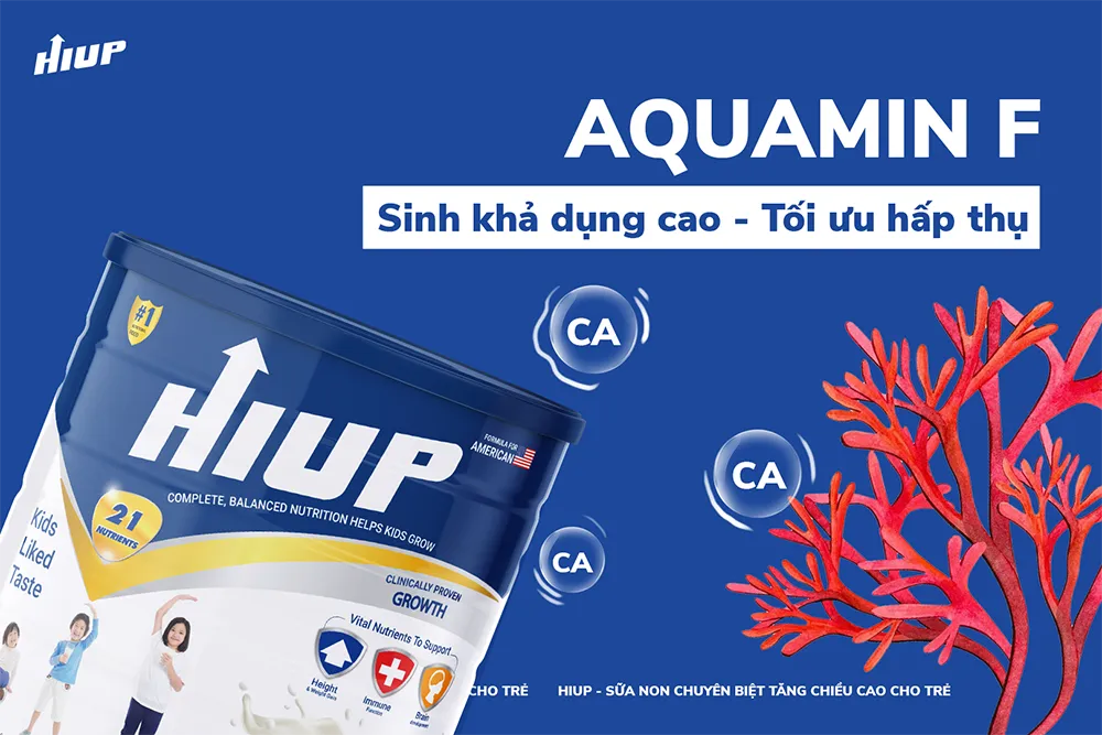 Aquamin F - Sinh khả dụng cao, tối ưu hấp thụ