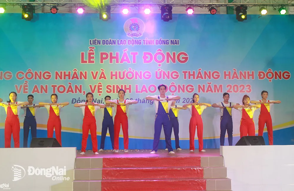 (ĐN)- During Workers Month and the Month of Action 2024, the Dong Nai Provincial Labor Federation has implemented a plan of diverse activities to respond to the event, with a special focus on raising awareness about occupational safety and hygiene (OSH).

