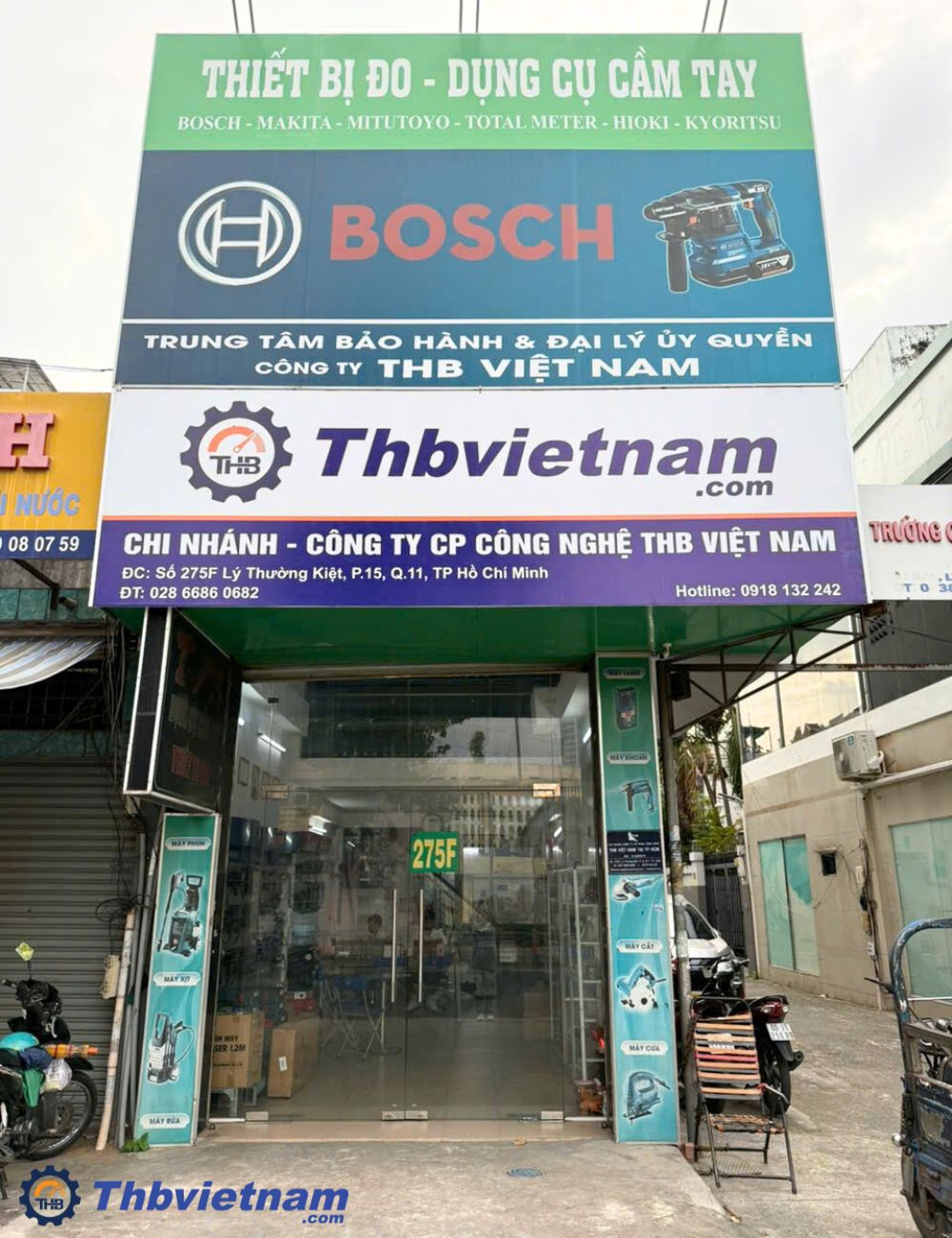 Cửa hàng THB Việt Nam tại TP Hồ Chí Minh.