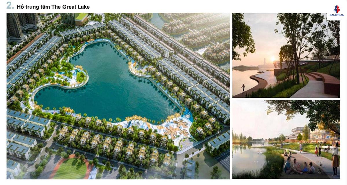 Phối cảnh hệ thống tiện ích đẳng cấp tại Vin Long An.