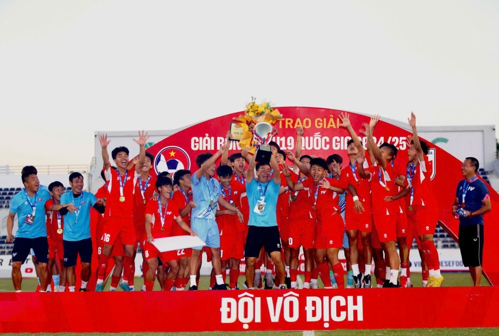 PVF vô địch Giải bóng đá U.19 quốc gia 2024-2025