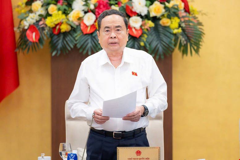 Chủ tịch Quốc hội Trần Thanh Mẫn phát biểu bế mạc Phiên họp