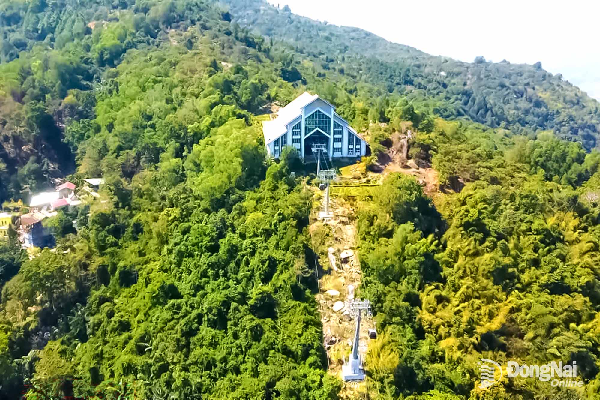 Chua Chan Mountain, a nationally recognized scenic site, stands out as a key tourism highlight of Xuan Loc. Photo: Hai Dinh