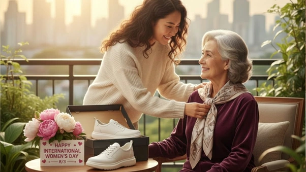 Từng món phụ kiện nhỏ thể hiện tình cảm ấm áp với bà.