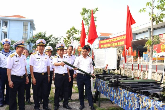 Nâng cao chất lượng huấn luyện mọi mặt chiến sĩ mới tại Trung tâm Huấn luyện Vùng 2 Hải quân