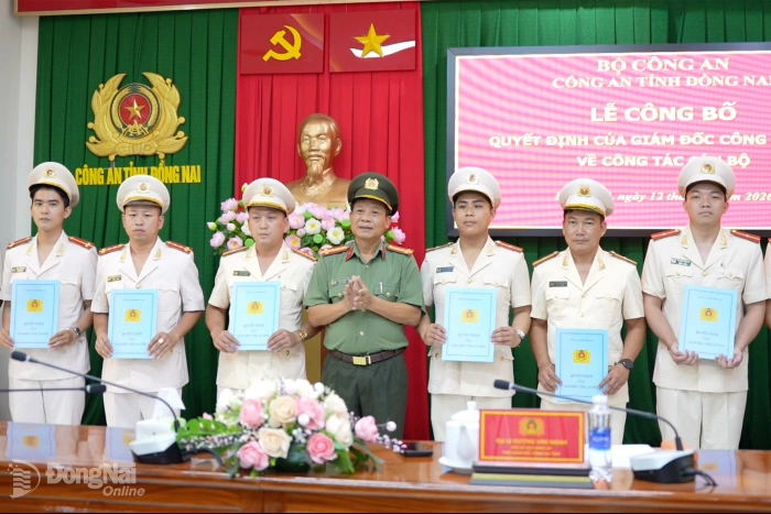 Bố trí 8 cán bộ của Bộ Công an về công tác tại xã biên giới của tỉnh Đồng Nai