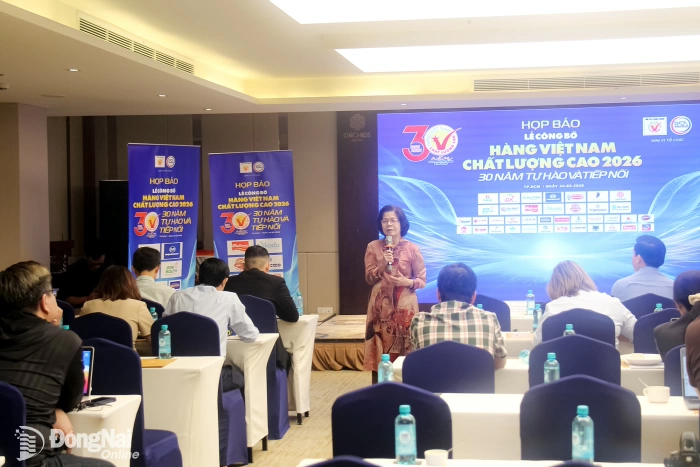 21 doanh nghiệp ở Đồng Nai được bình chọn hàng Việt Nam chất lượng cao