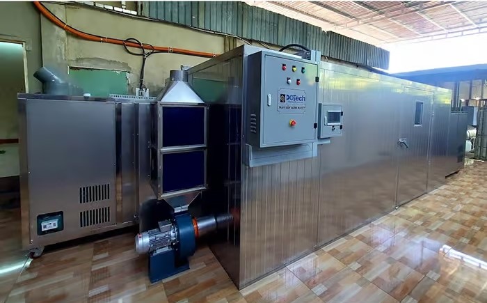 Máy sấy bơm nhiệt thực phẩm DQTech model BN153.