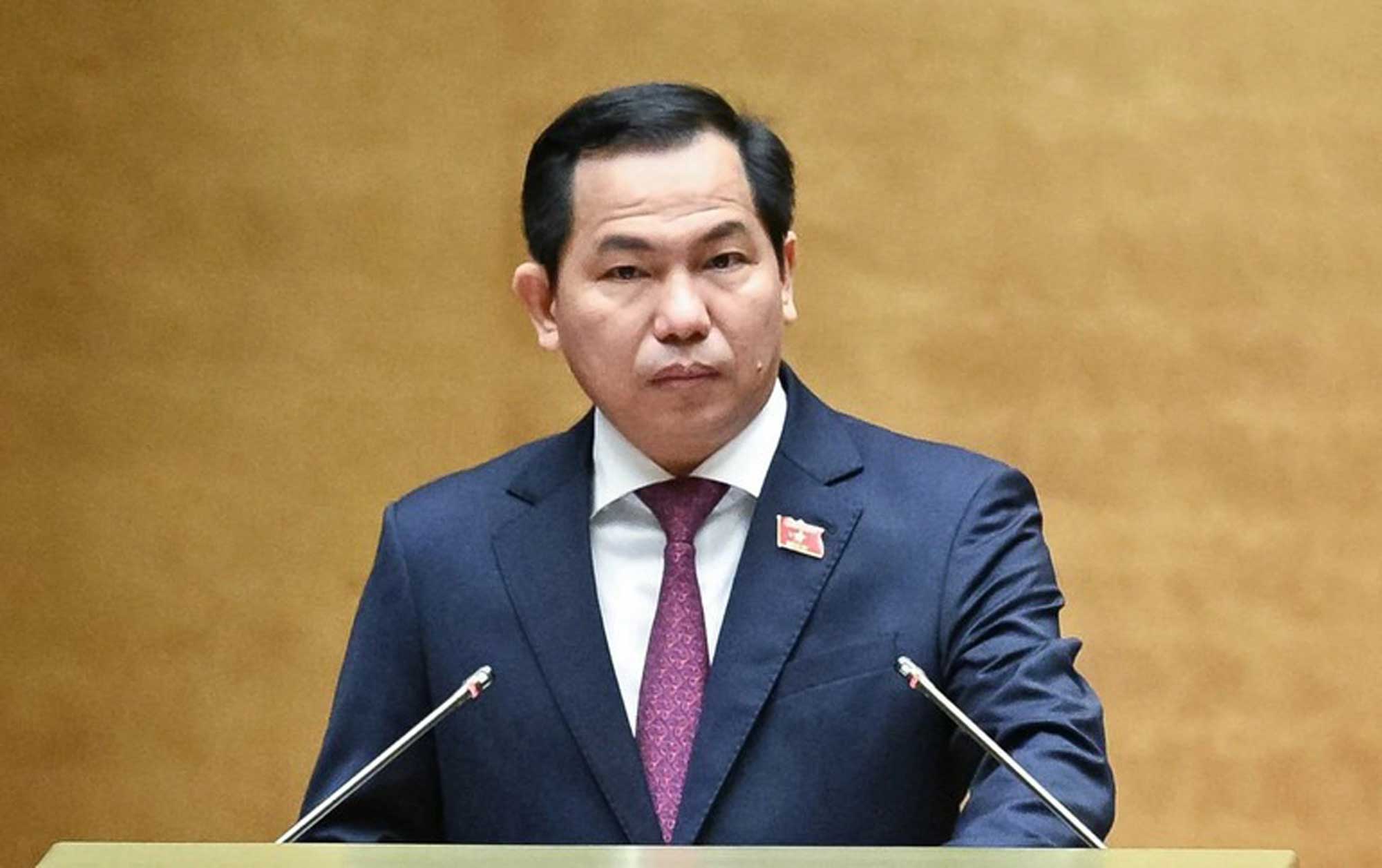 Tổng Thư k&yacute; Quốc hội, Chủ nhiệm Văn ph&ograve;ng Quốc hội L&ecirc; Quang Mạnh. (Ảnh: Media Quốc hội)