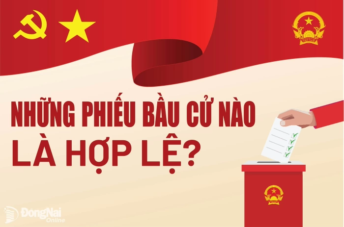[Infographic] Những phiếu bầu cử nào là hợp lệ?