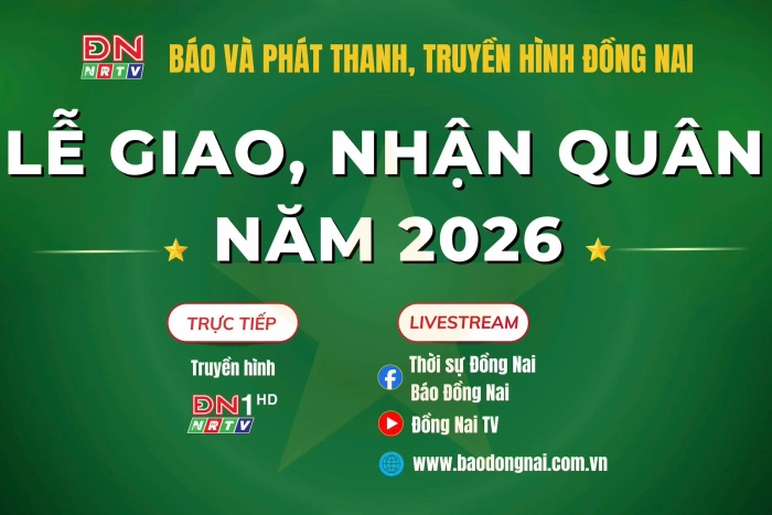 🔴[Livestream] - Lễ giao nhận, quân năm 2026