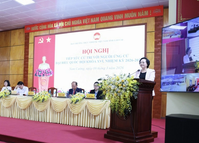 Phó Thủ tướng Phạm Thị Thanh Trà cho biết việc cải cách tiền lương được thực hiện theo lộ trình phù hợp với điều kiện kinh tế, nguồn lực tài chính và khả năng ngân sách của đất nước - Ảnh: VGP/Thu Giang

