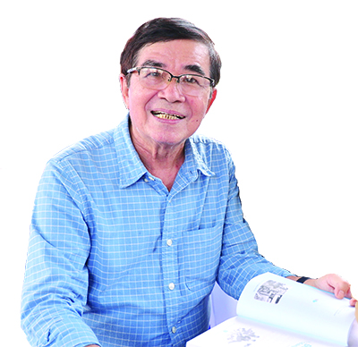 Nhà báo Lưu Đình Triều - ảnh chụp tháng 4-2024.