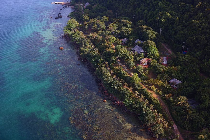 The southern coastal area of Phu Quoc Island